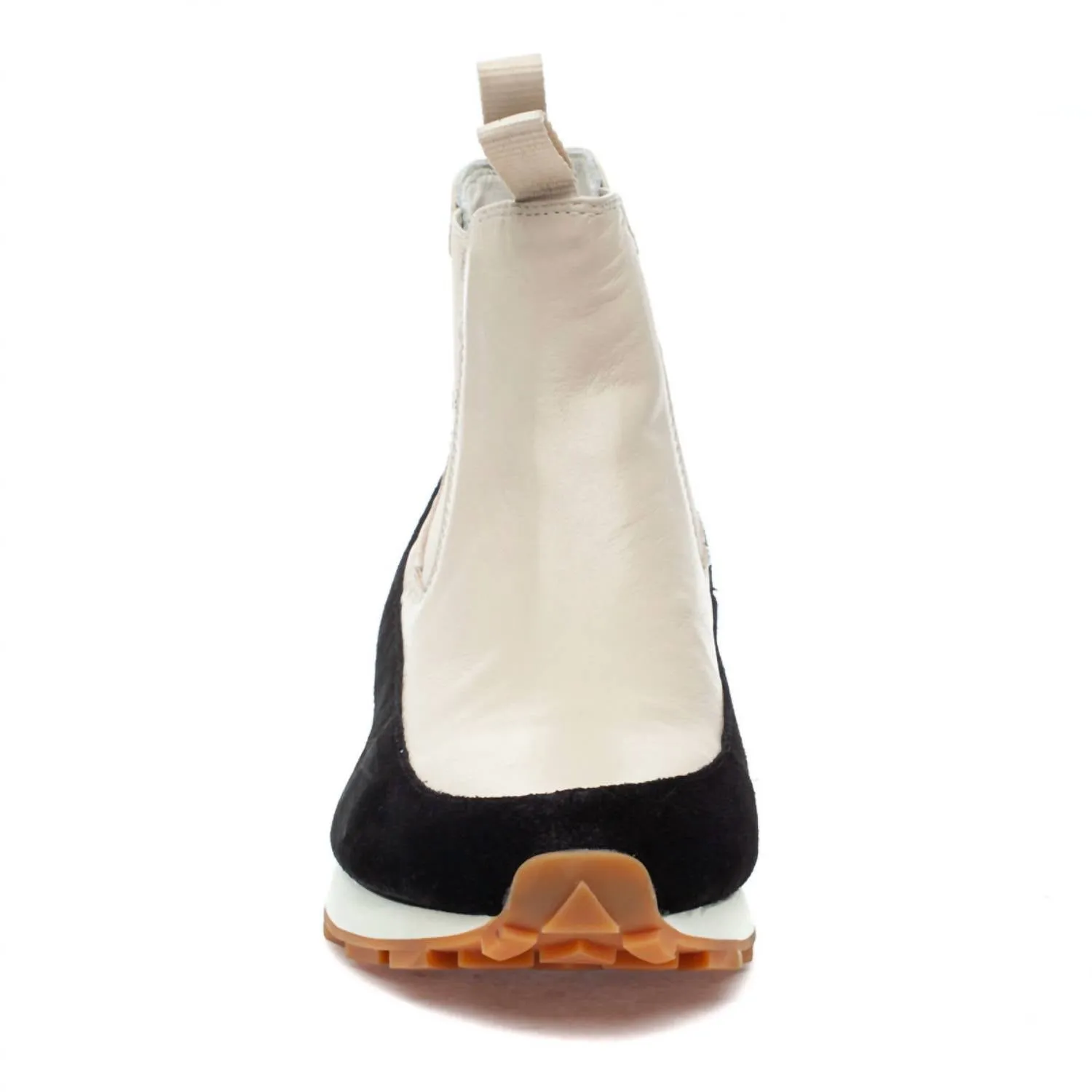 Women's Eloise Chelsea Boot In Beige Leather