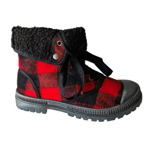 Women's Emerson Bootie In Black/red