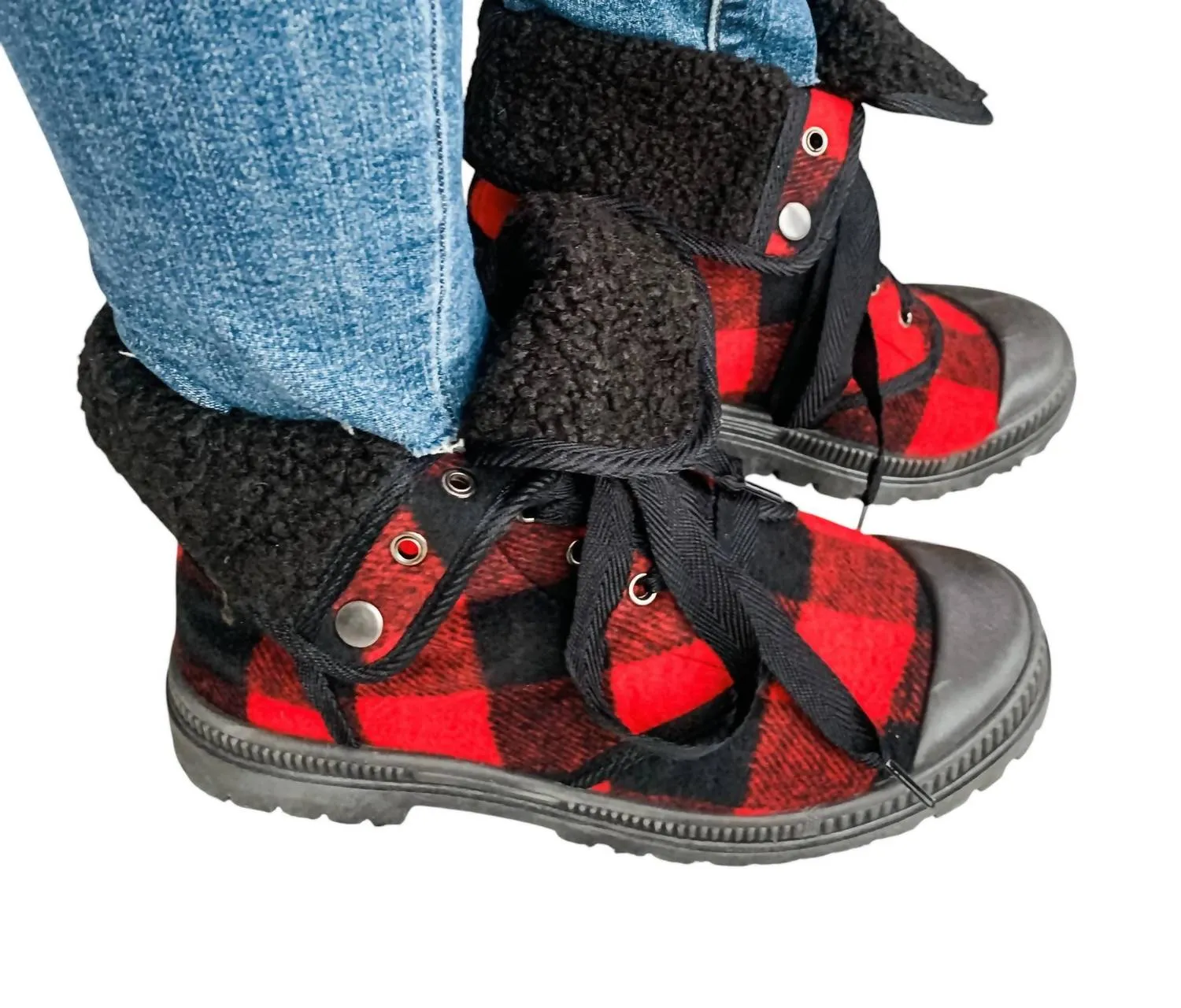 Women's Emerson Bootie In Black/red