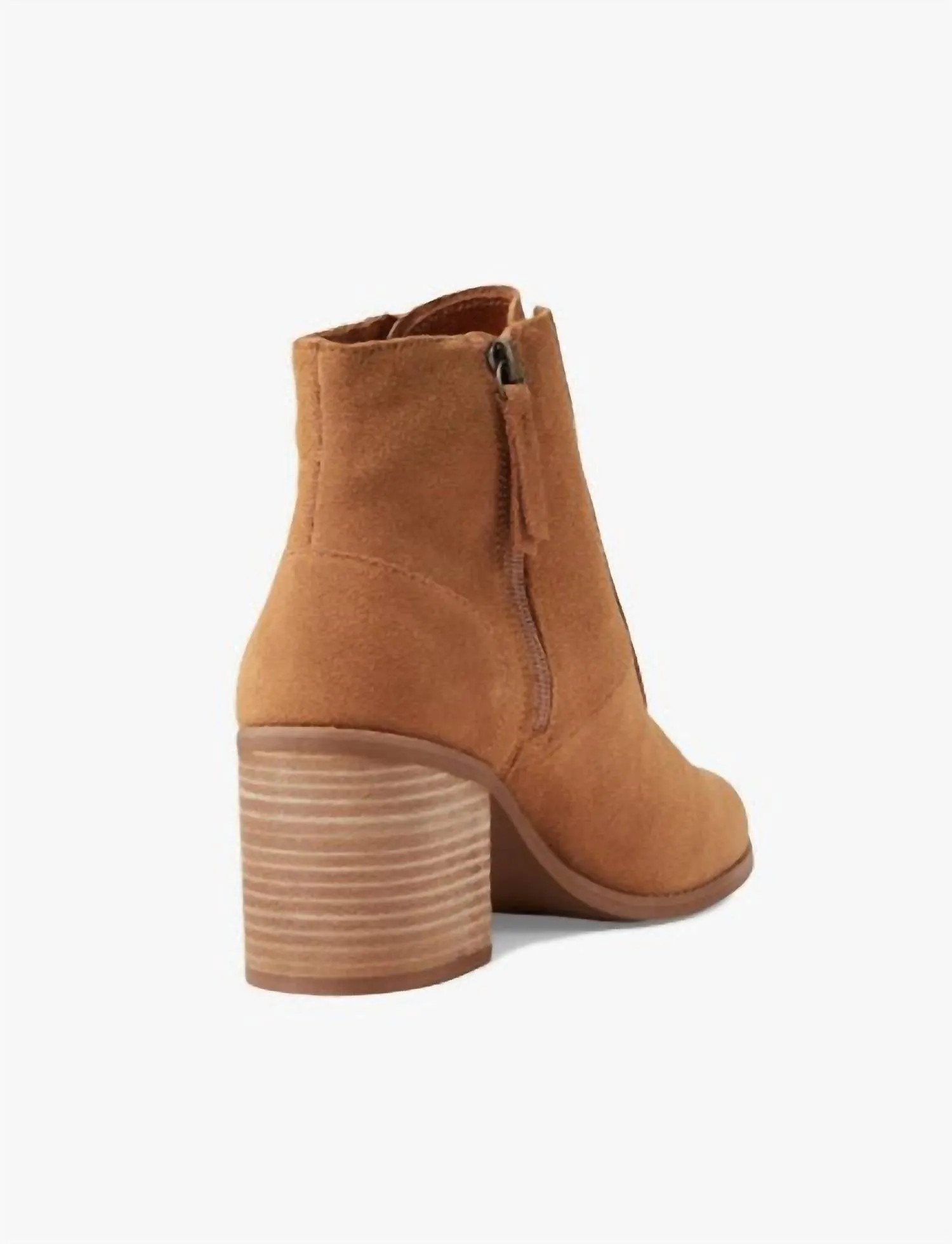 Women's Evelyn Lace Up Bootie In Tan