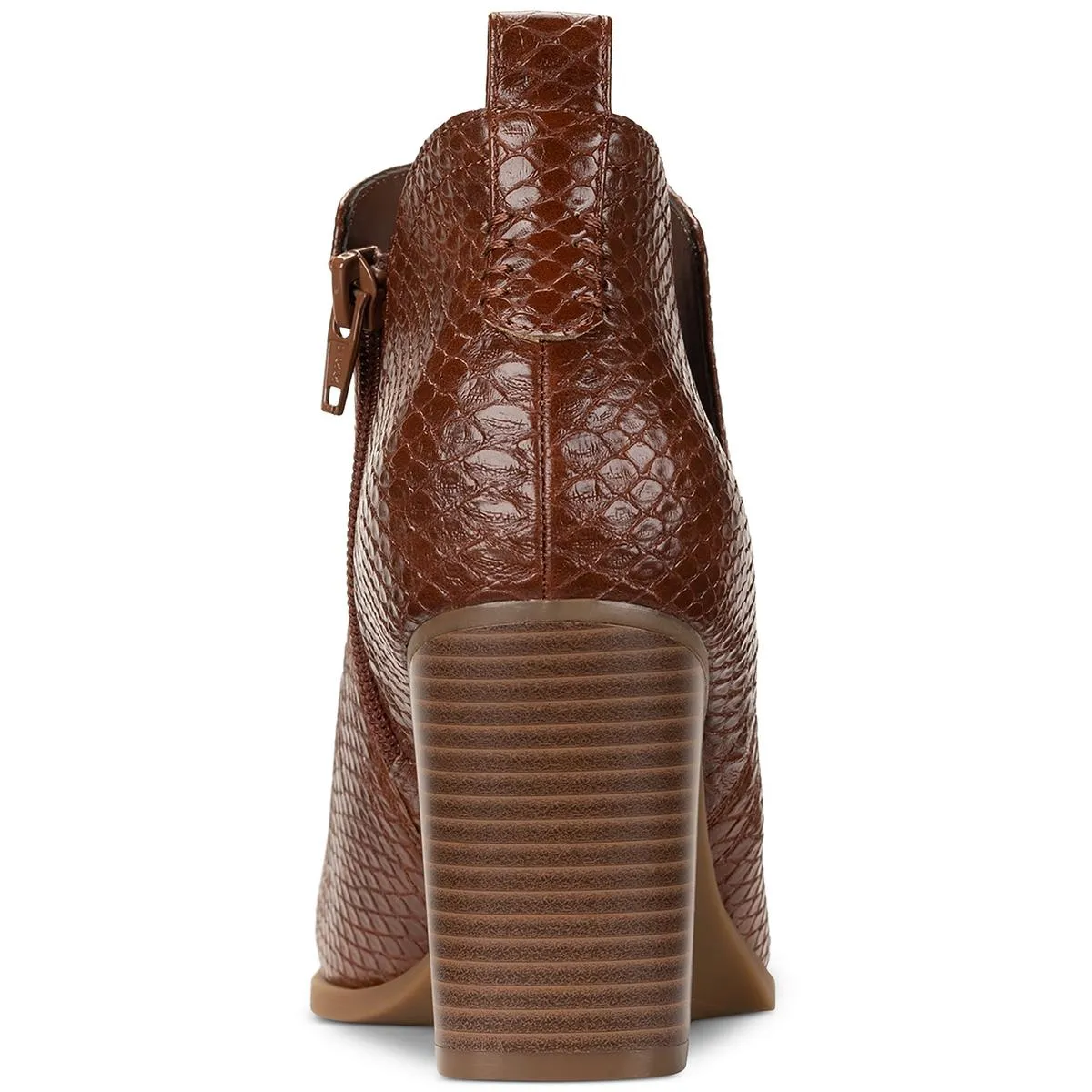 Womens Faux Leather Dressy Booties
