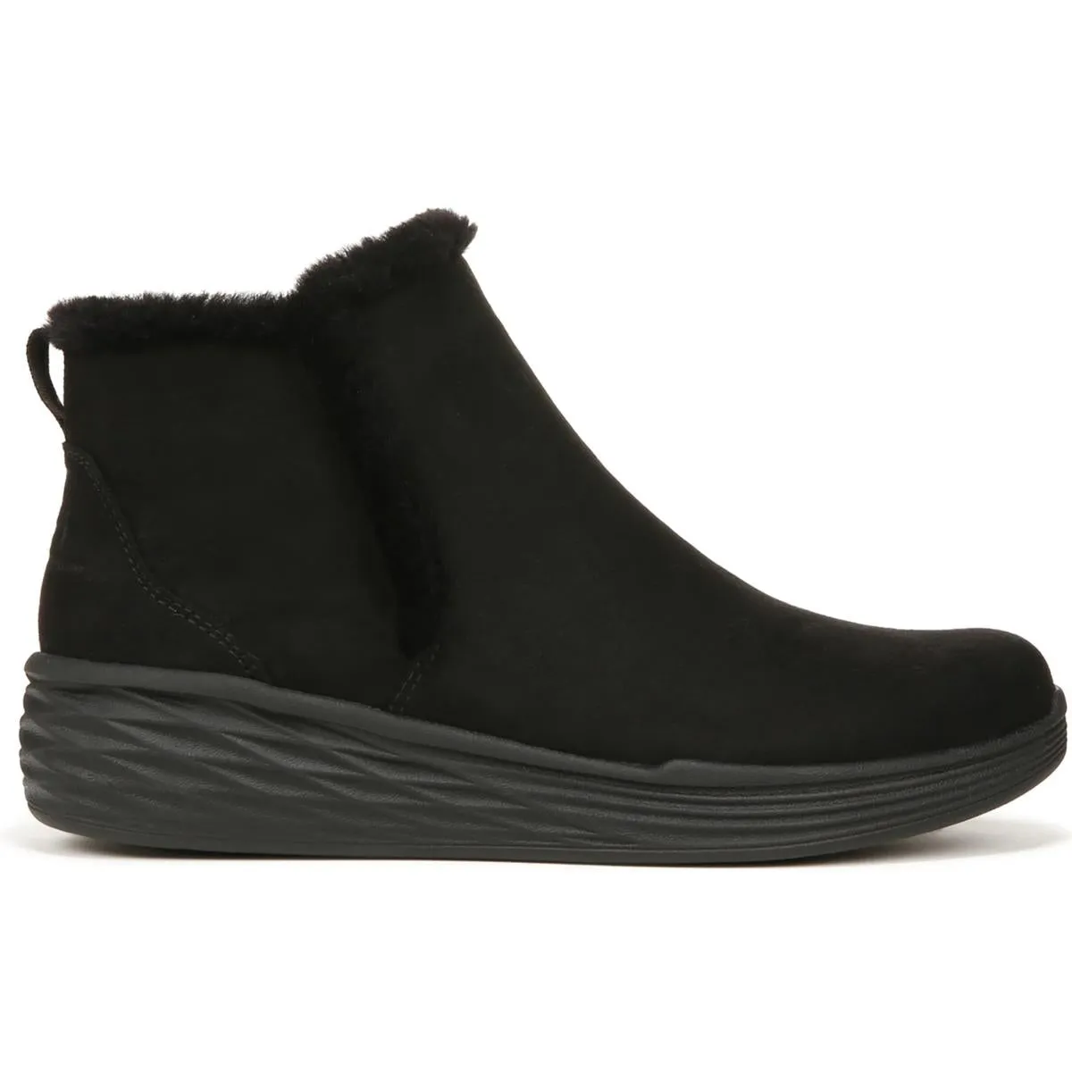 Womens Faux Suede Ankle Winter & Snow Boots