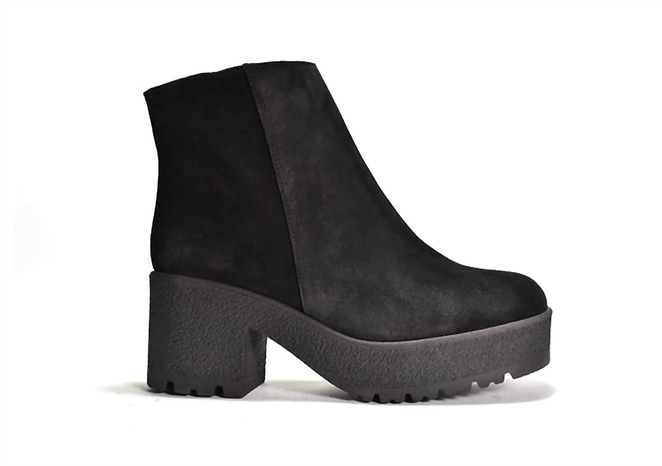 Women's Finley Ankle Boot In Fango Suede