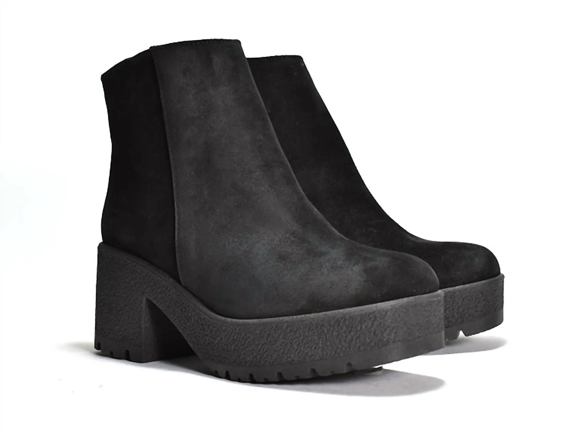 Women's Finley Ankle Boot In Fango Suede