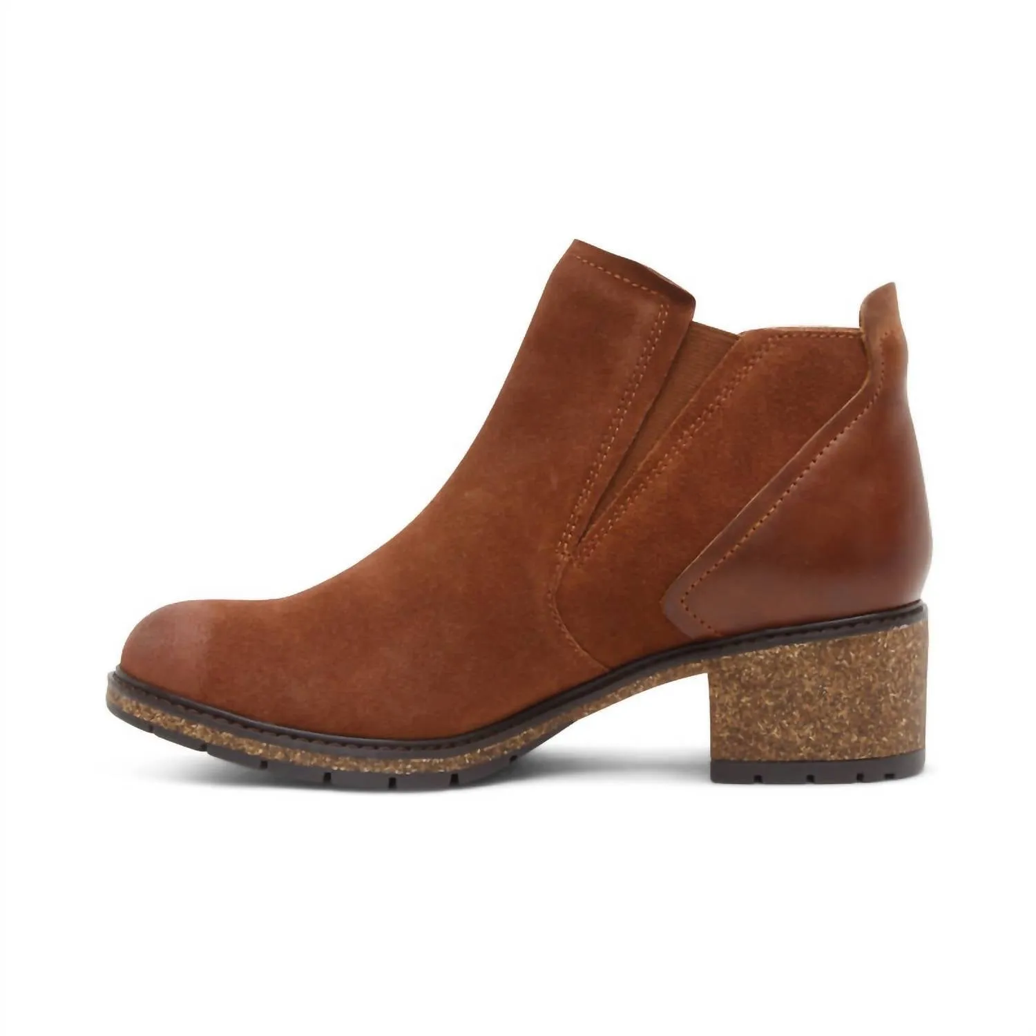 Women's Frankie Boot In Caramel Cafe