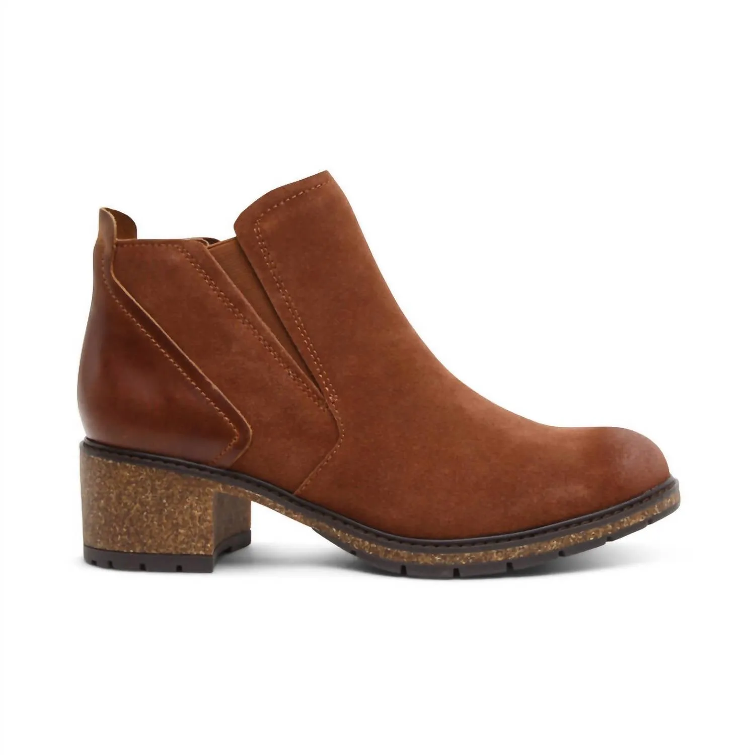 Women's Frankie Boot In Caramel Cafe
