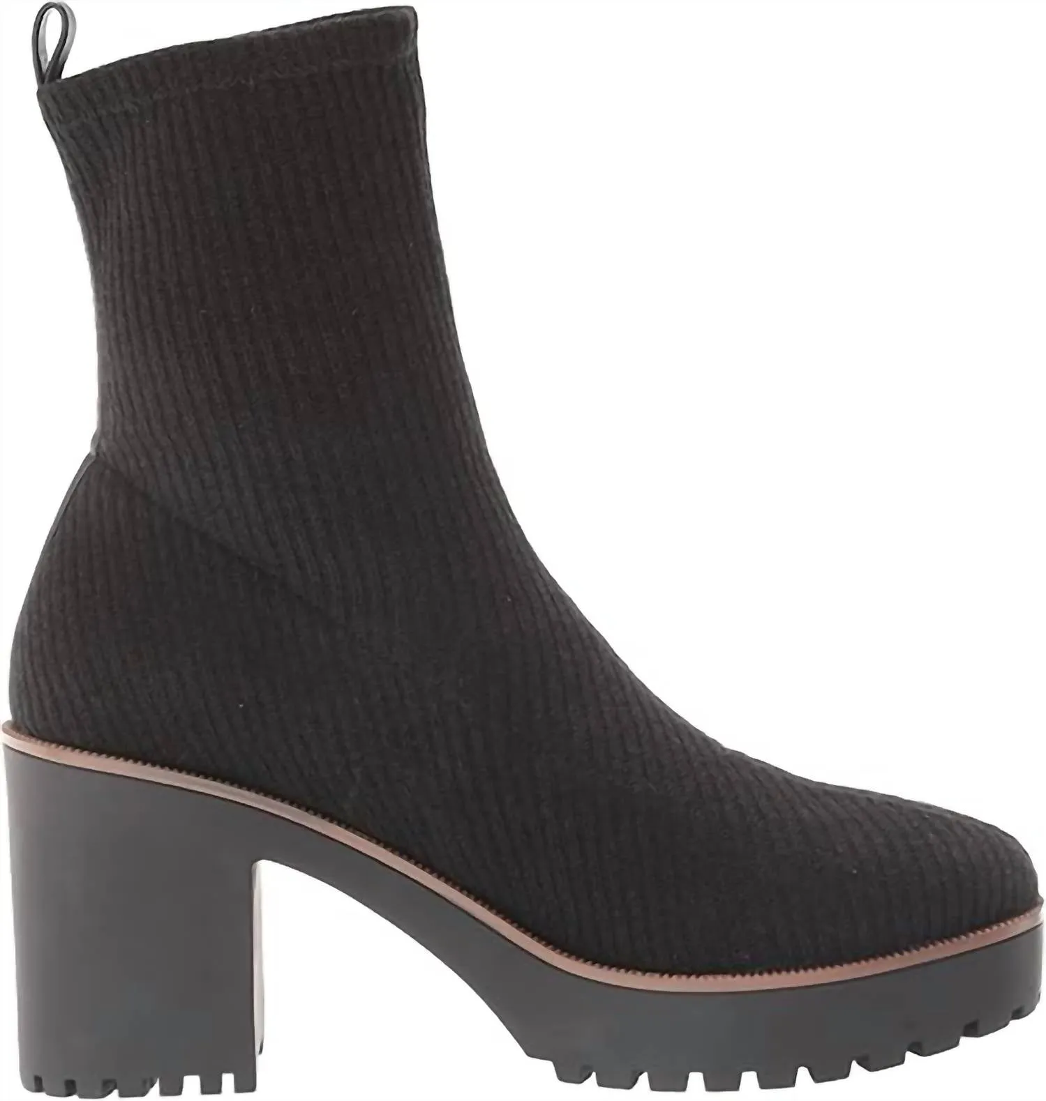 Women's Garvey Chill Knitted Fashion Boots In Black