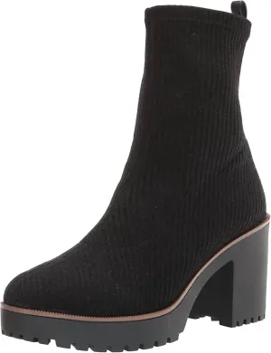 Women's Garvey Chill Knitted Fashion Boots In Black