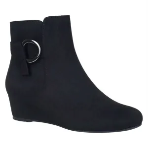 Women's Gasha Wedge Ankle Boot In Black