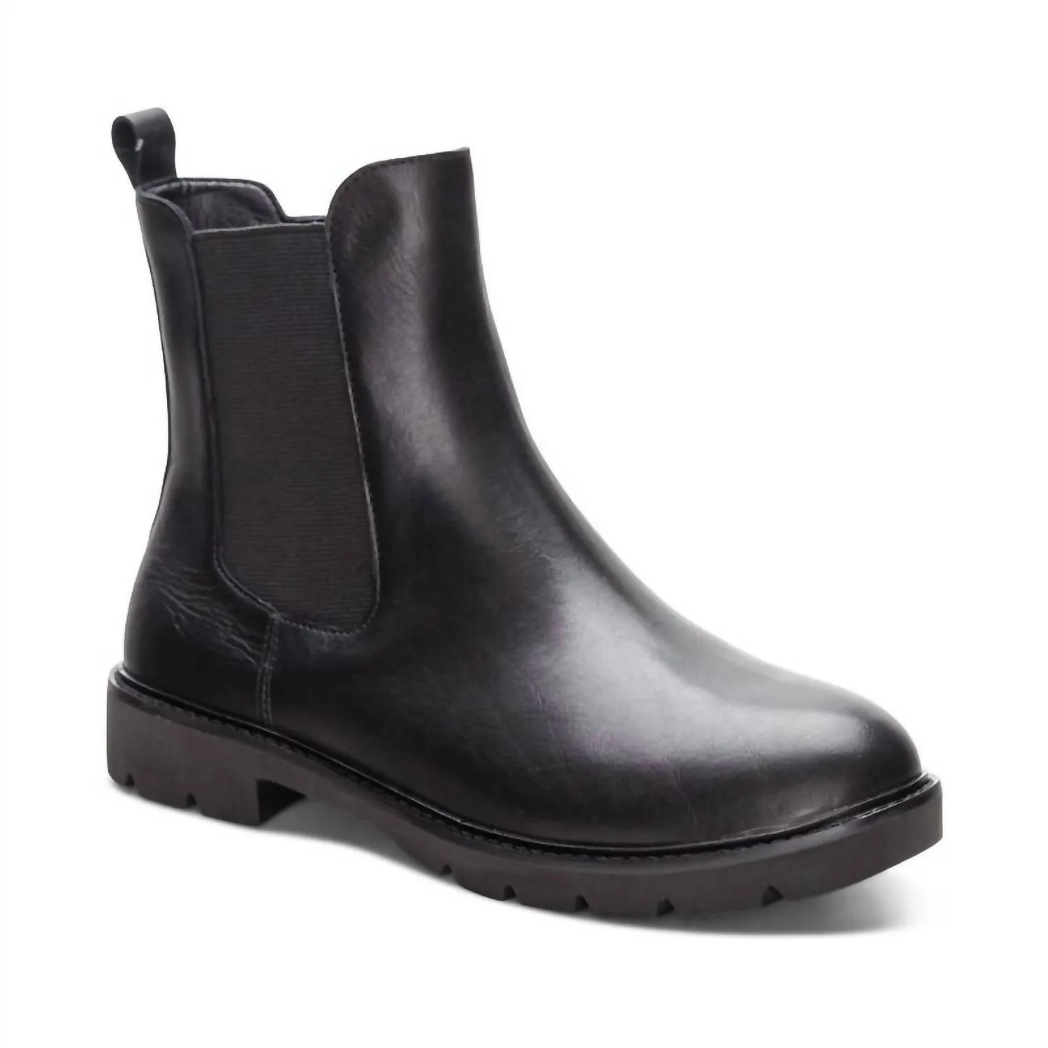 Women's Hannah Arch Support Boots In Black