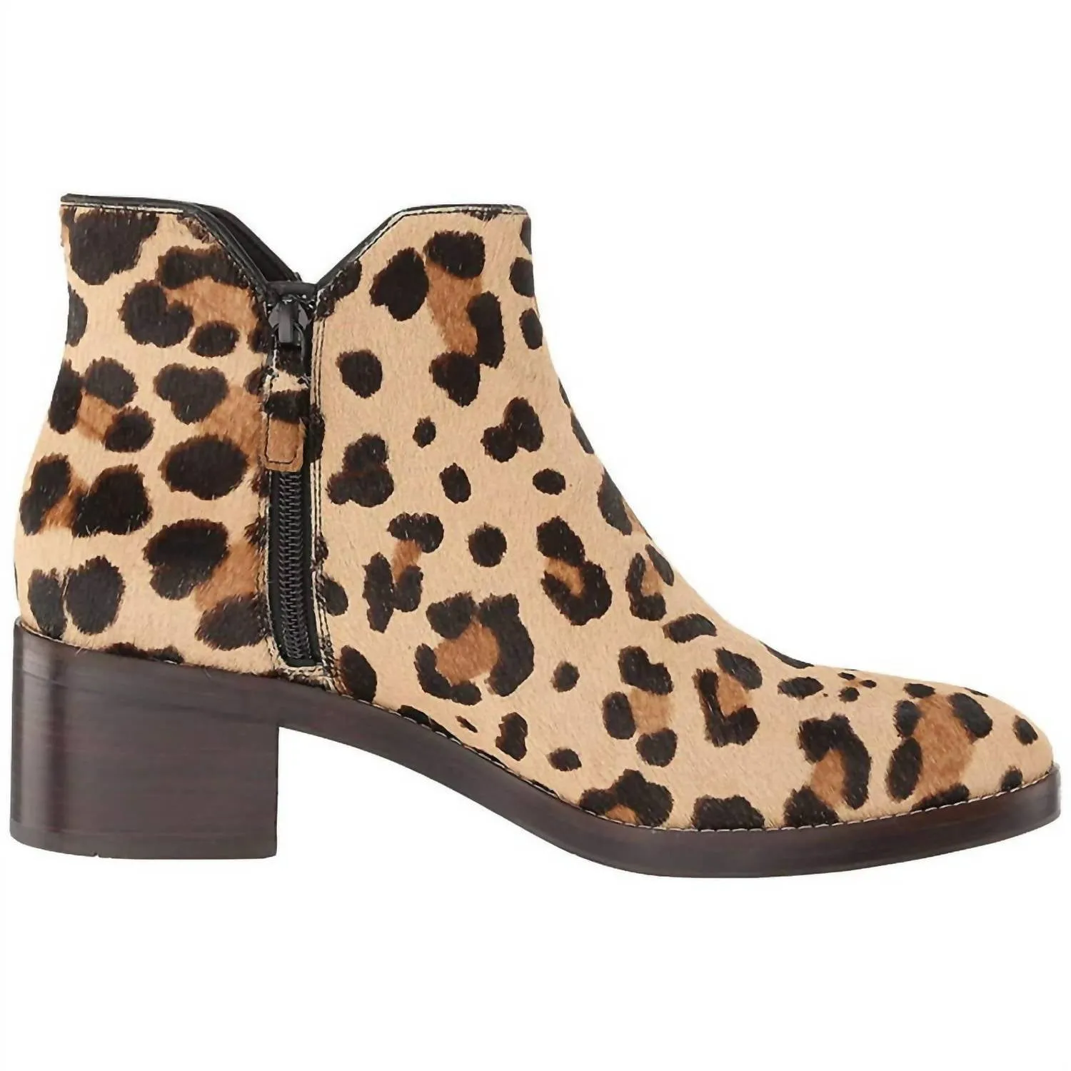 Women's Harrington Grand Buckle Boot In Ocelot Pink Haire