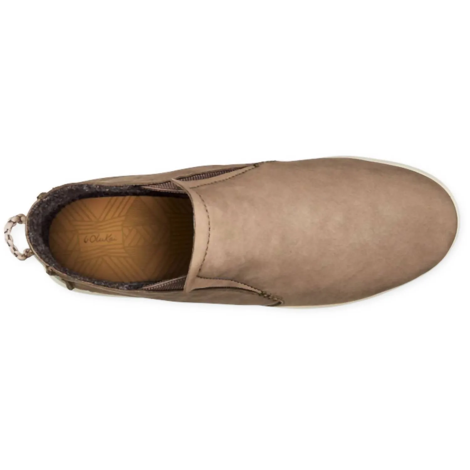 Women's Hawai Iloa Manu Hope Boots In Taupe Grey/off White