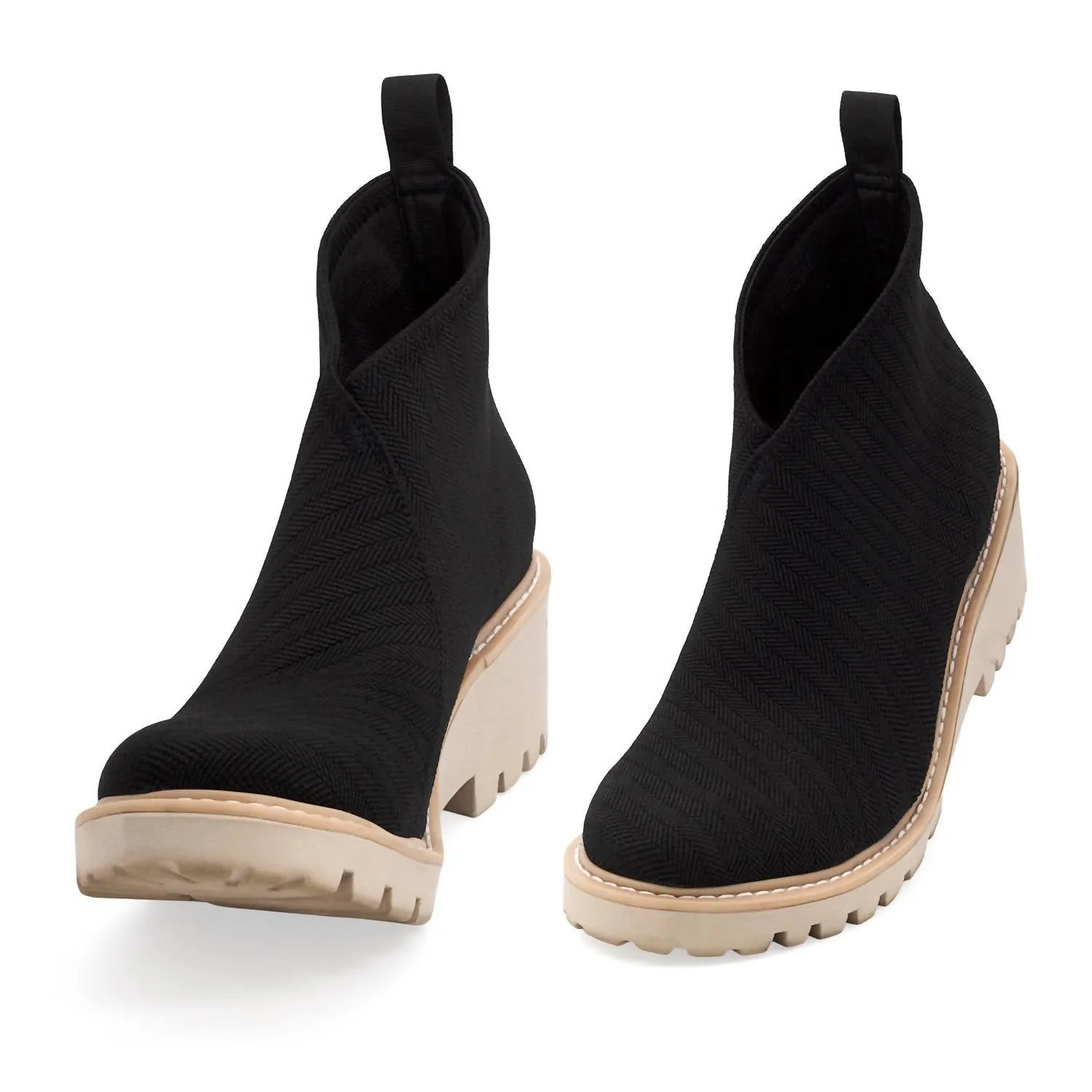 Women's Heyward Boot In Black Herringbone
