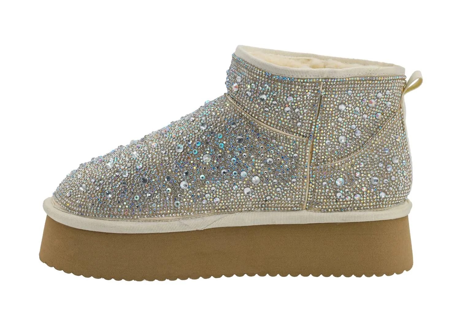 Women's Homebody Bootie In Silver