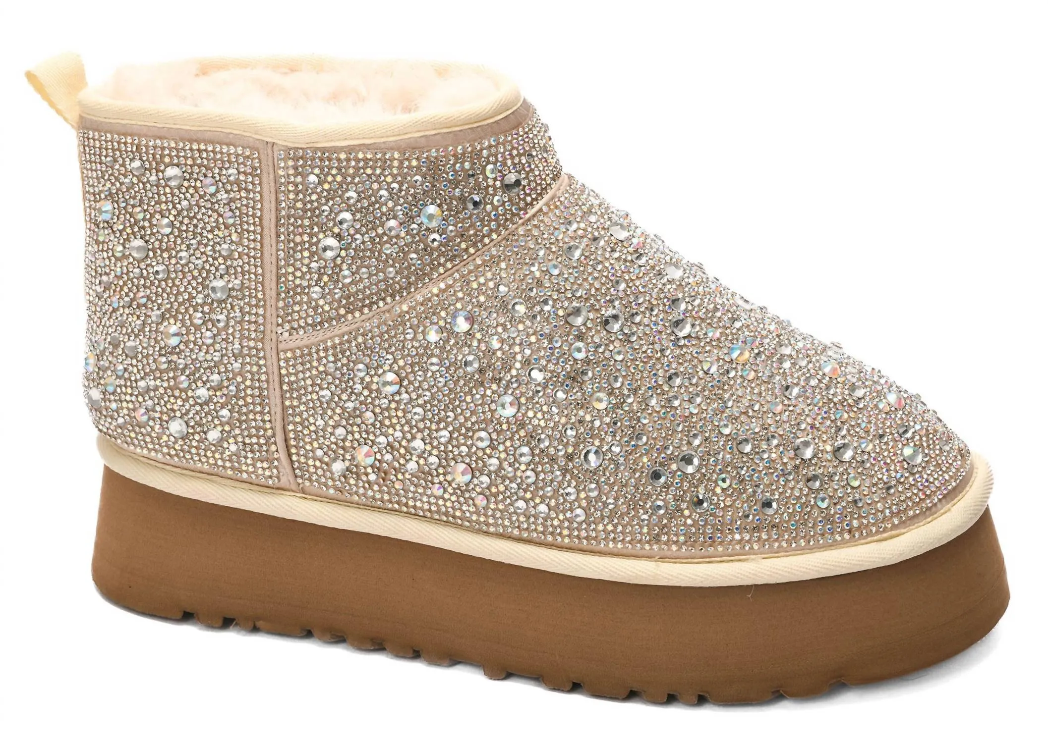 Women's Homebody Bootie In Silver