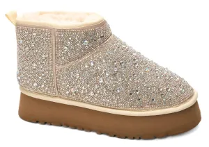 Women's Homebody Bootie In Silver