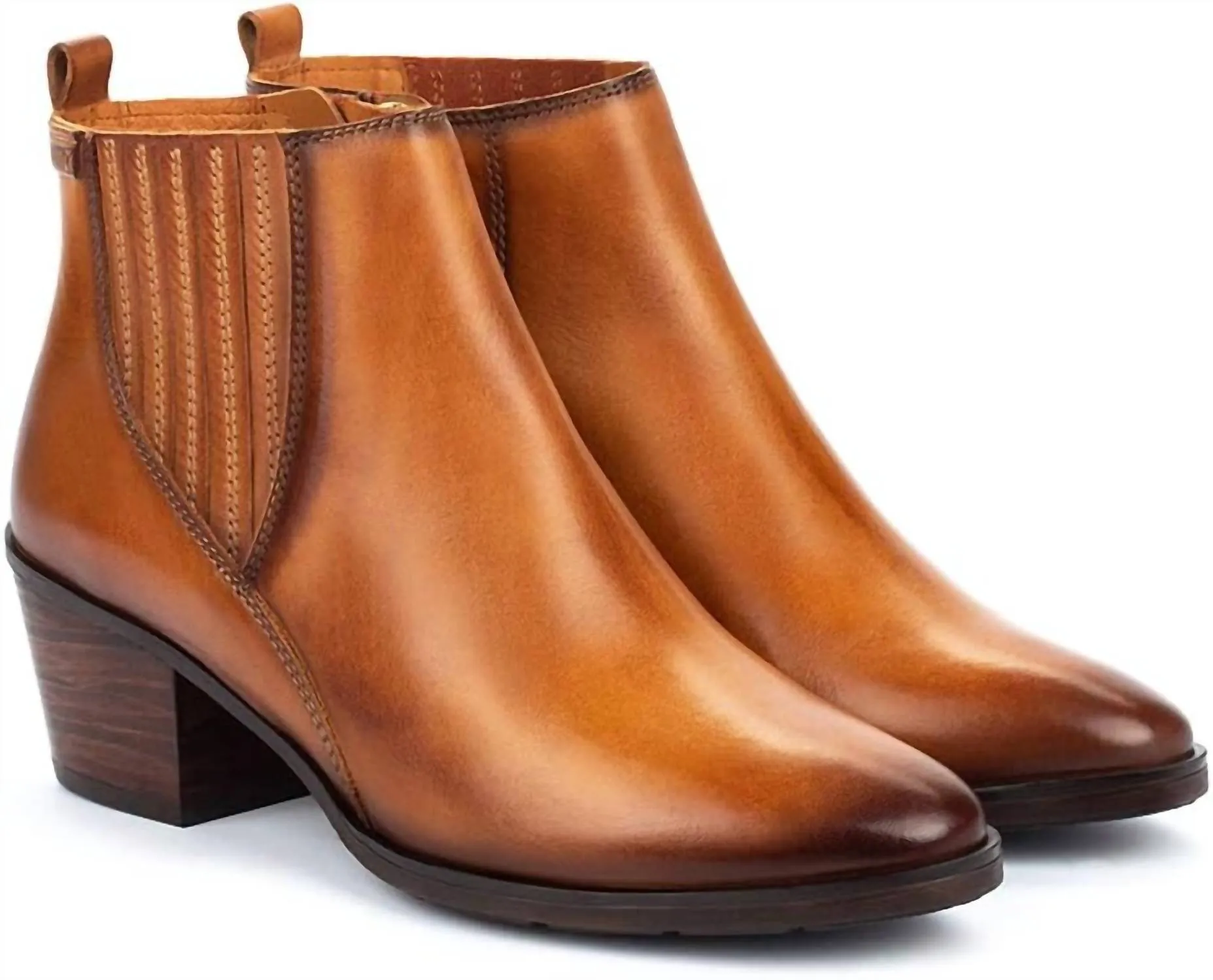 Women's Huelma Boots In Brandy