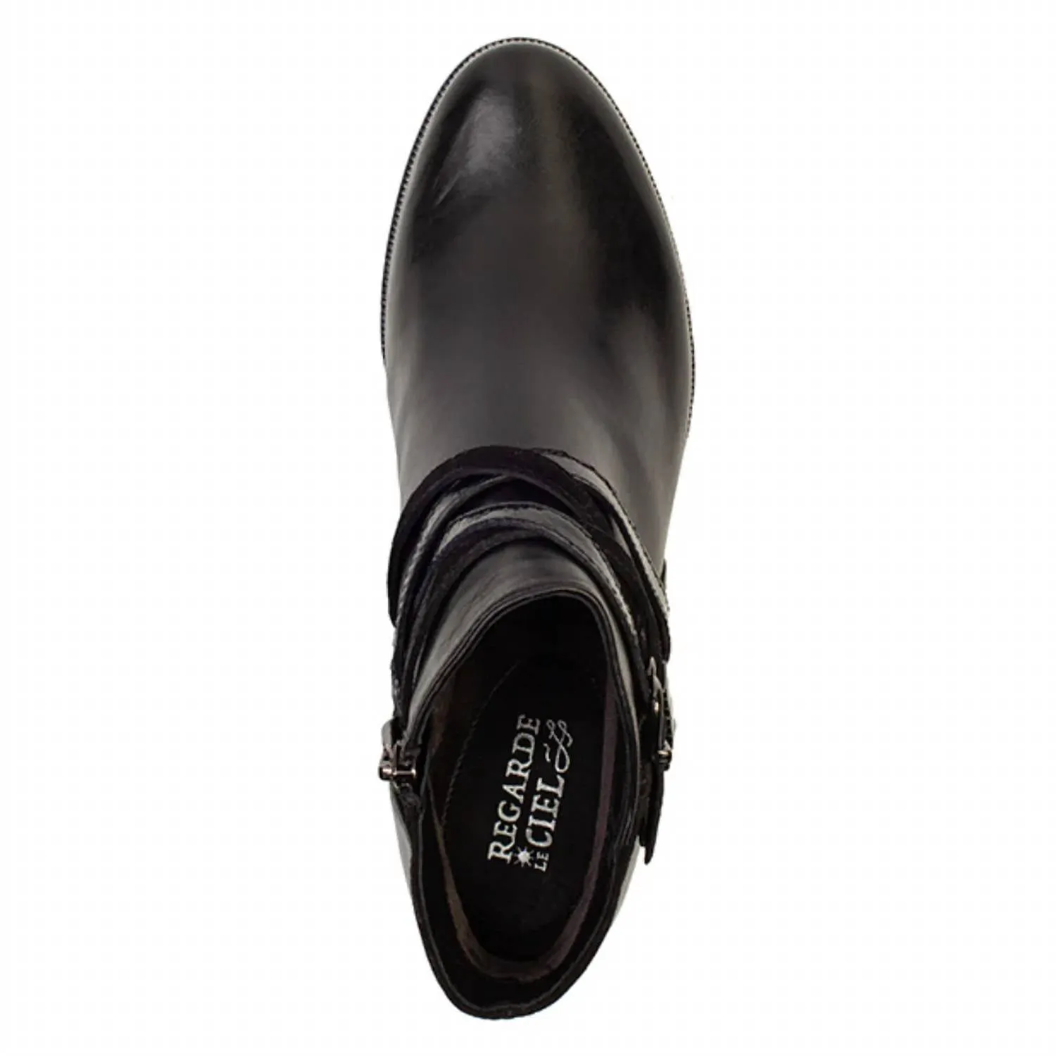 Women's Isabel 120 Leather Bootie In Black
