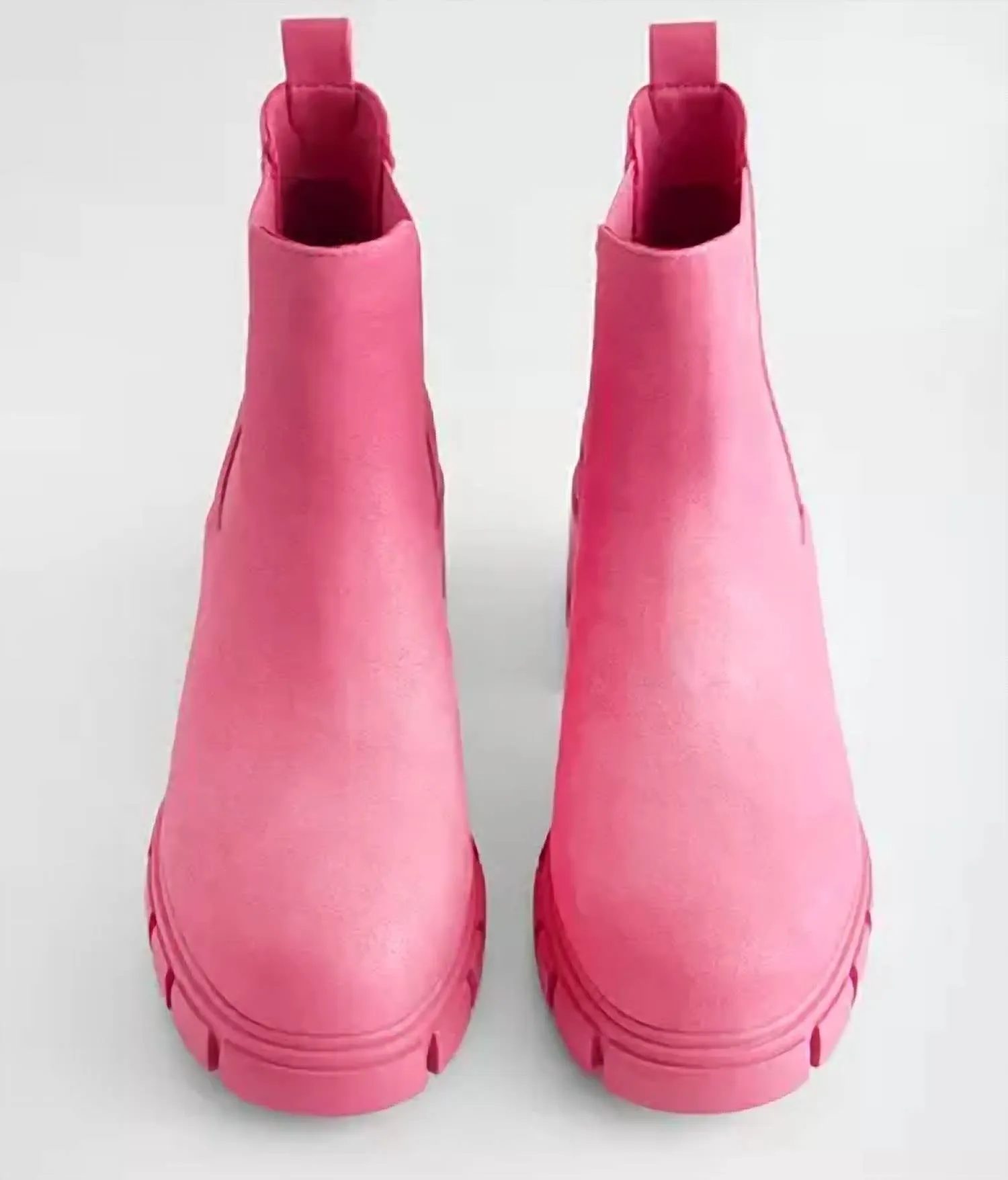 Women's Ivy Lug Bootie - Medium In Pink