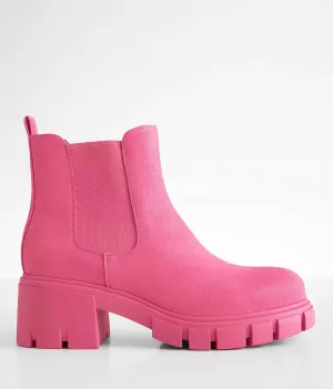 Women's Ivy Lug Bootie - Medium In Pink
