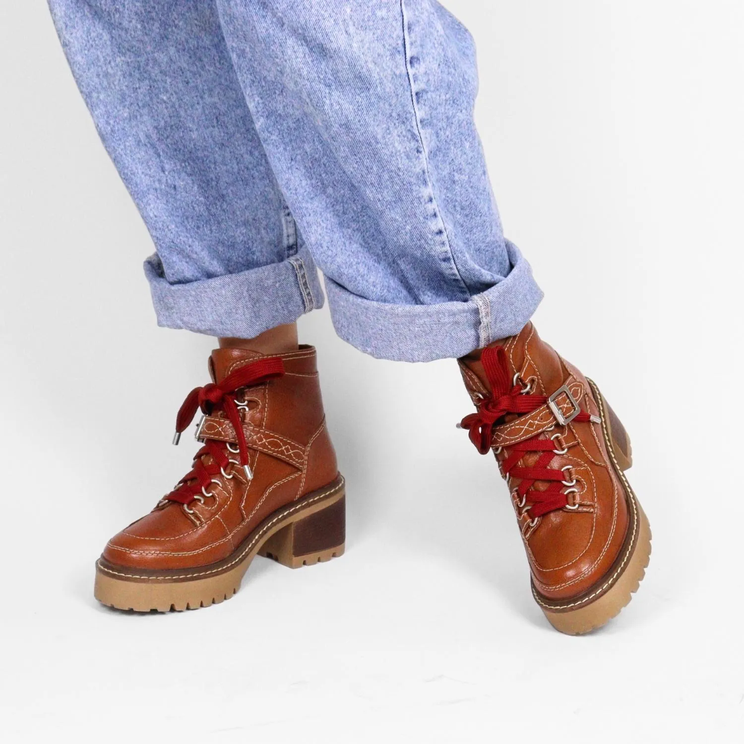 Women's Jasper Hiker Boots In Vintage Tan