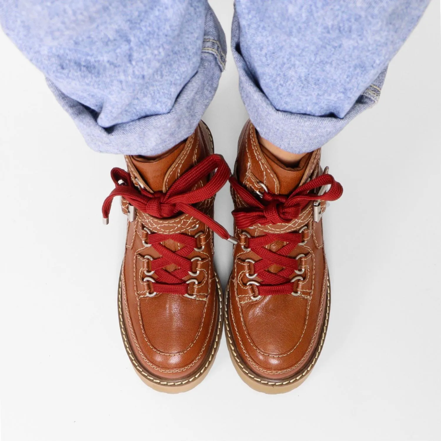Women's Jasper Hiker Boots In Vintage Tan