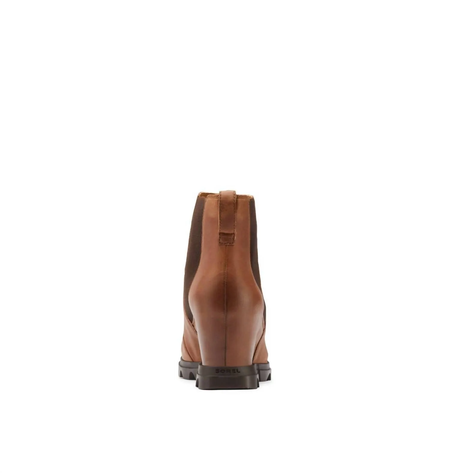 WomenS Joan Of Arctic Wedge Iii Chelsea Fashion Boots In Hazelnut/blackened Brown