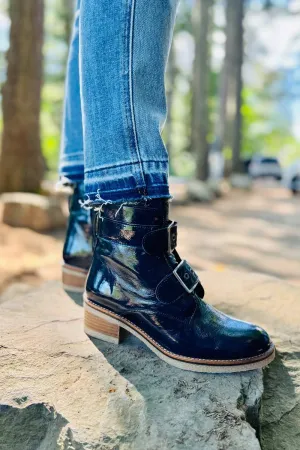 Women's Justina Boot In Navy