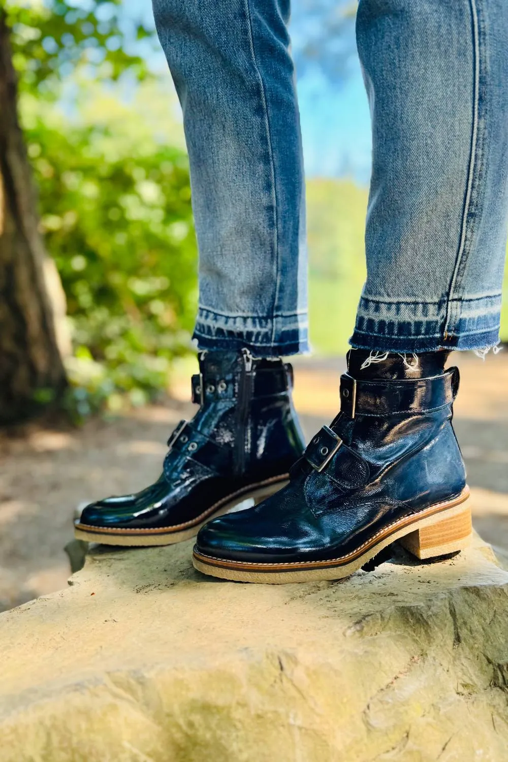 Women's Justina Boot In Navy