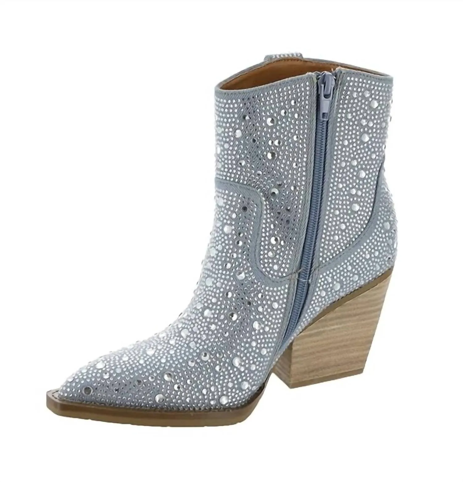 Women's Kady Denim Boot In Blue