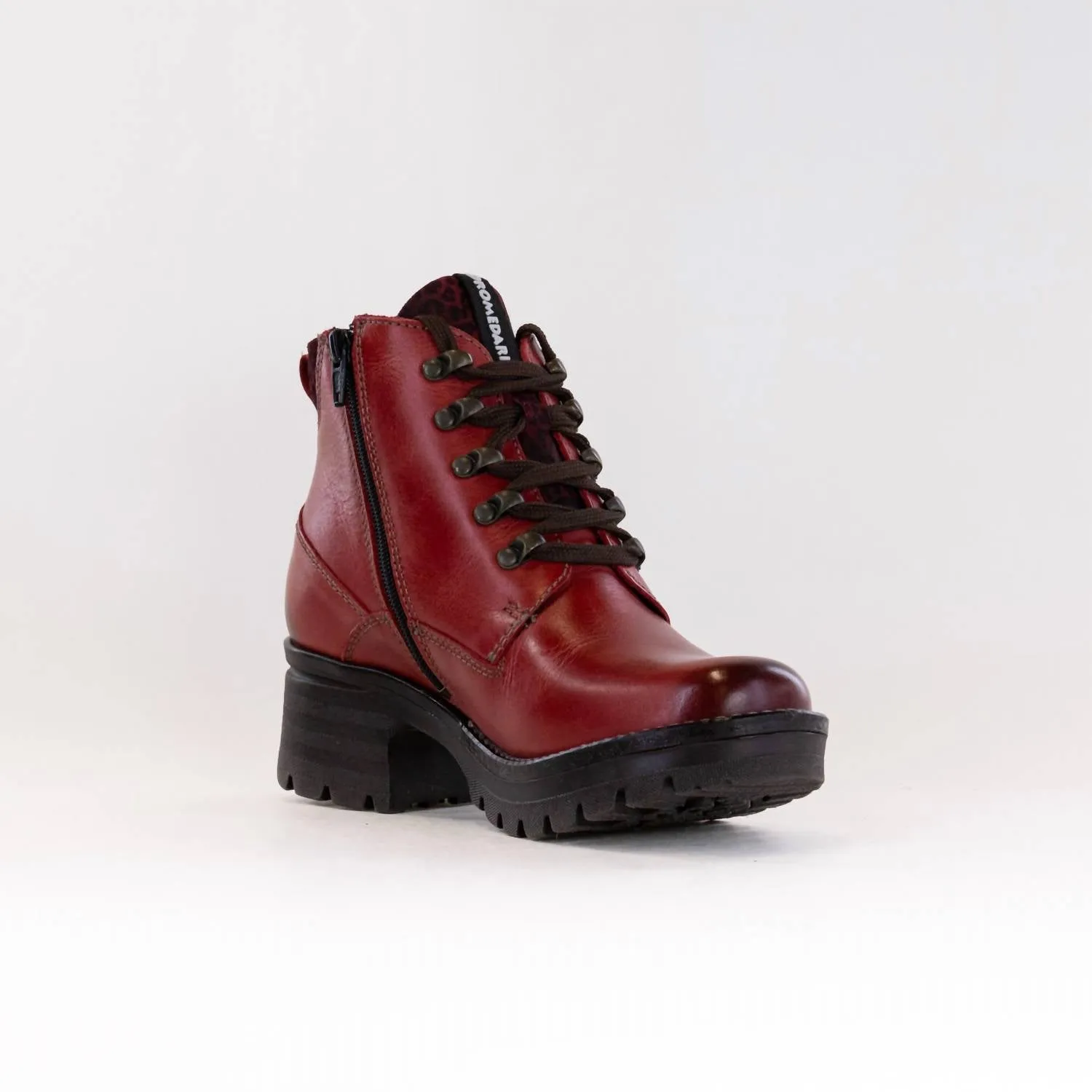 Women's Karlie Boots In Red/mini Leo