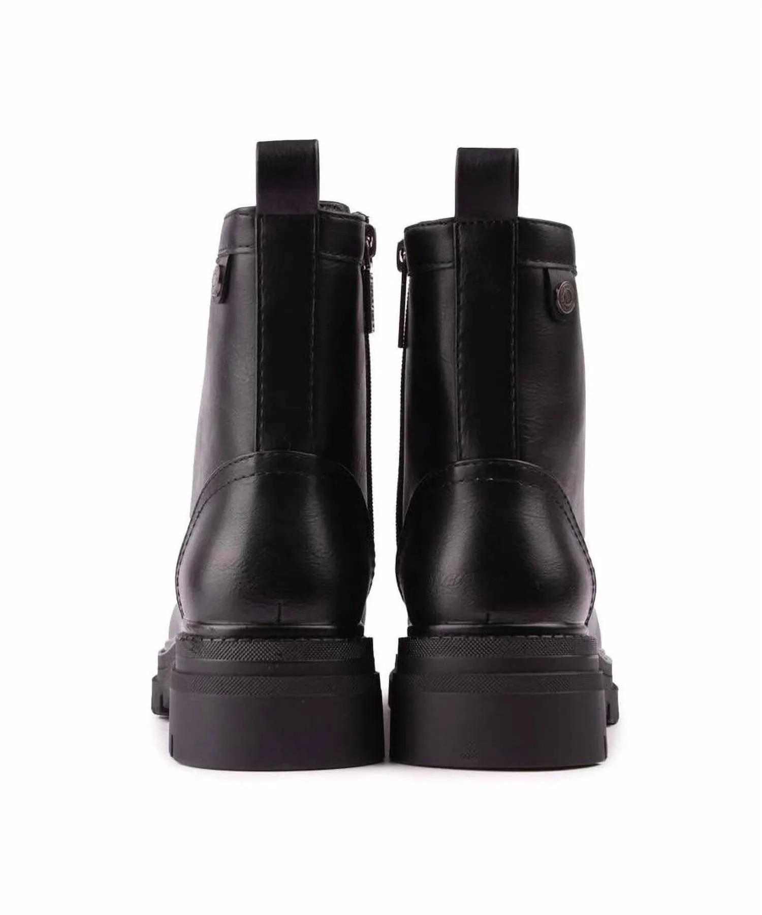Women's Lace-Up Booties In Black