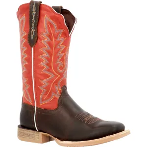 Women's Lady Rebel Pro Western Boot In Brown/orange