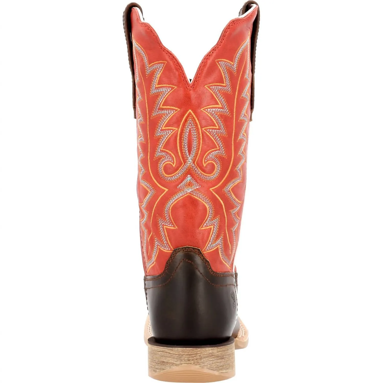 Women's Lady Rebel Pro Western Boot In Brown/orange