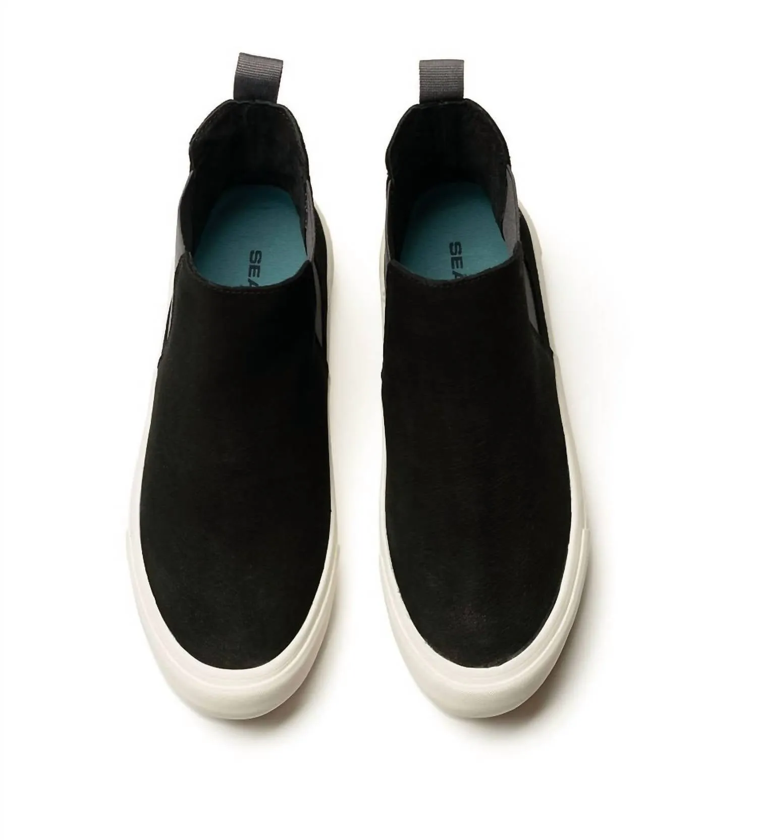 Women's Laguna Chelsea Boot In Black Corduroy
