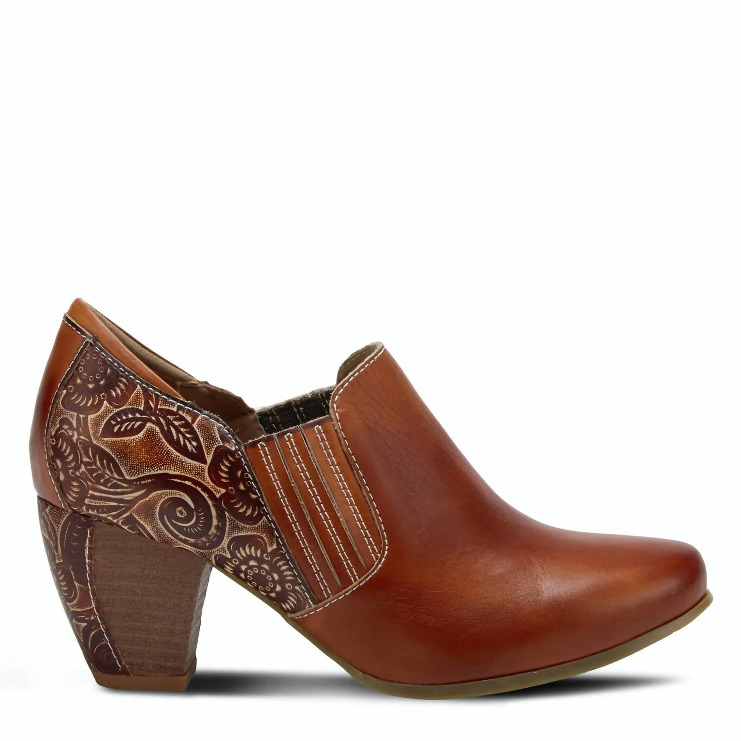 Women's Leatha Ankle Boot In Camel