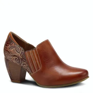Women's Leatha Ankle Boot In Camel