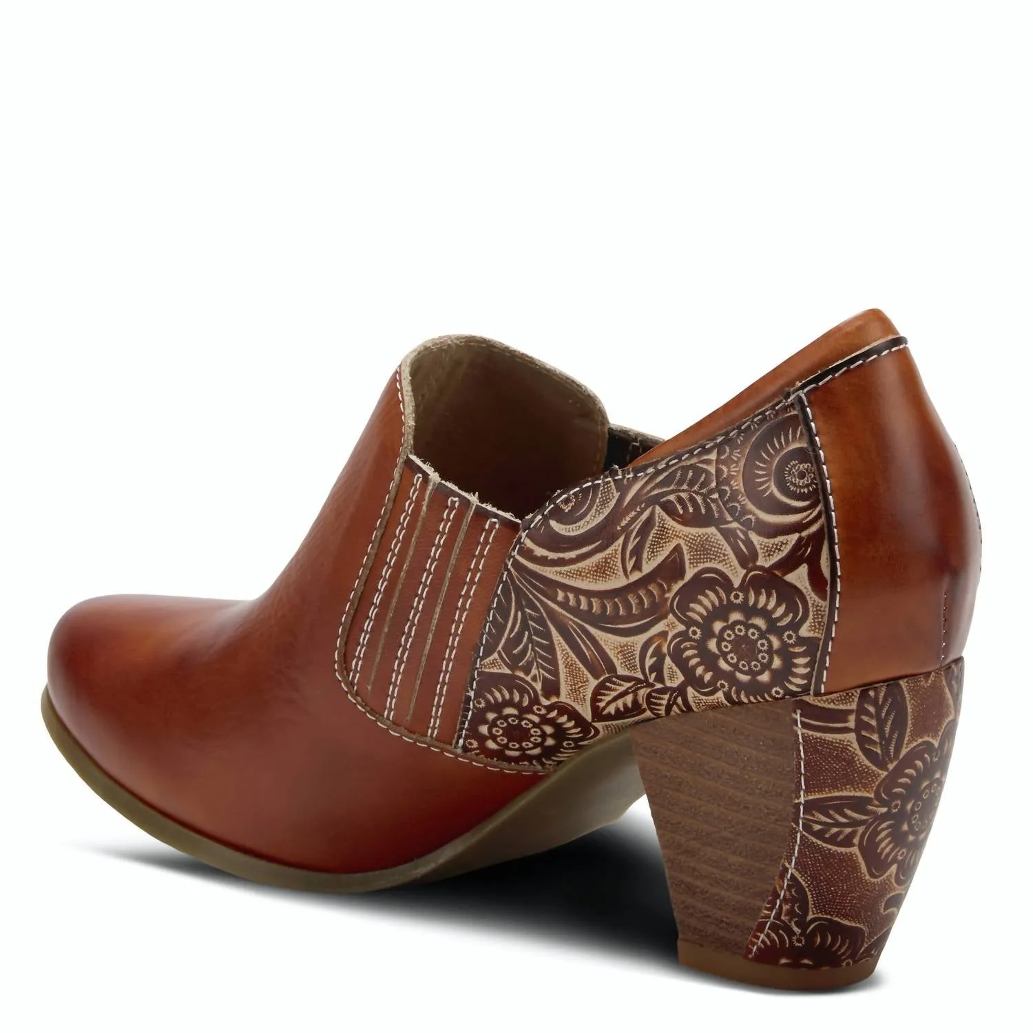 Women's Leatha Ankle Boot In Camel