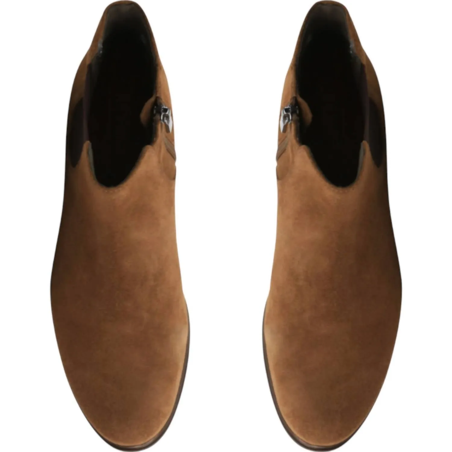 Women's Leighton Boots In Brown Cow Suede