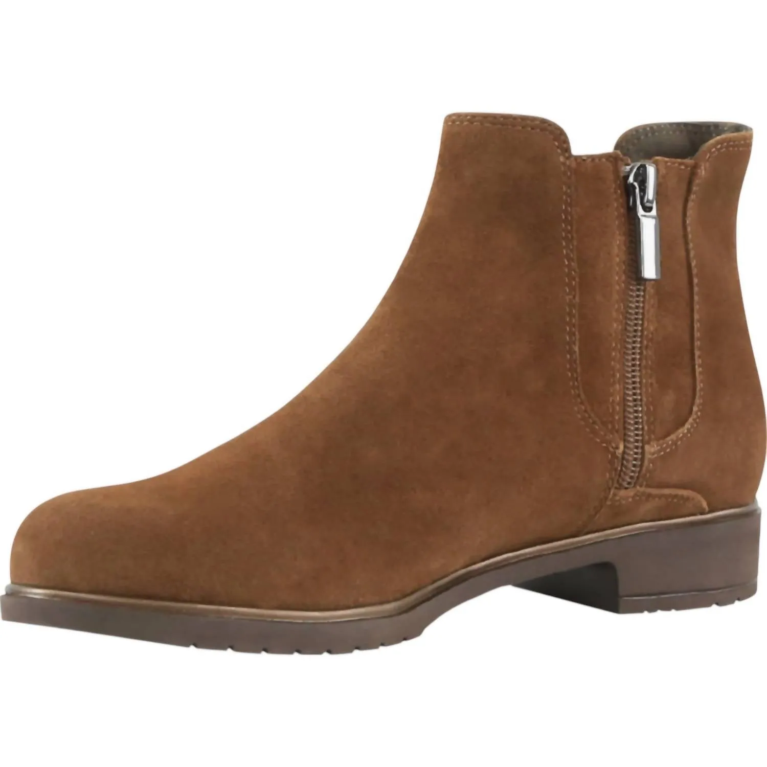 Women's Leighton Boots In Brown Cow Suede