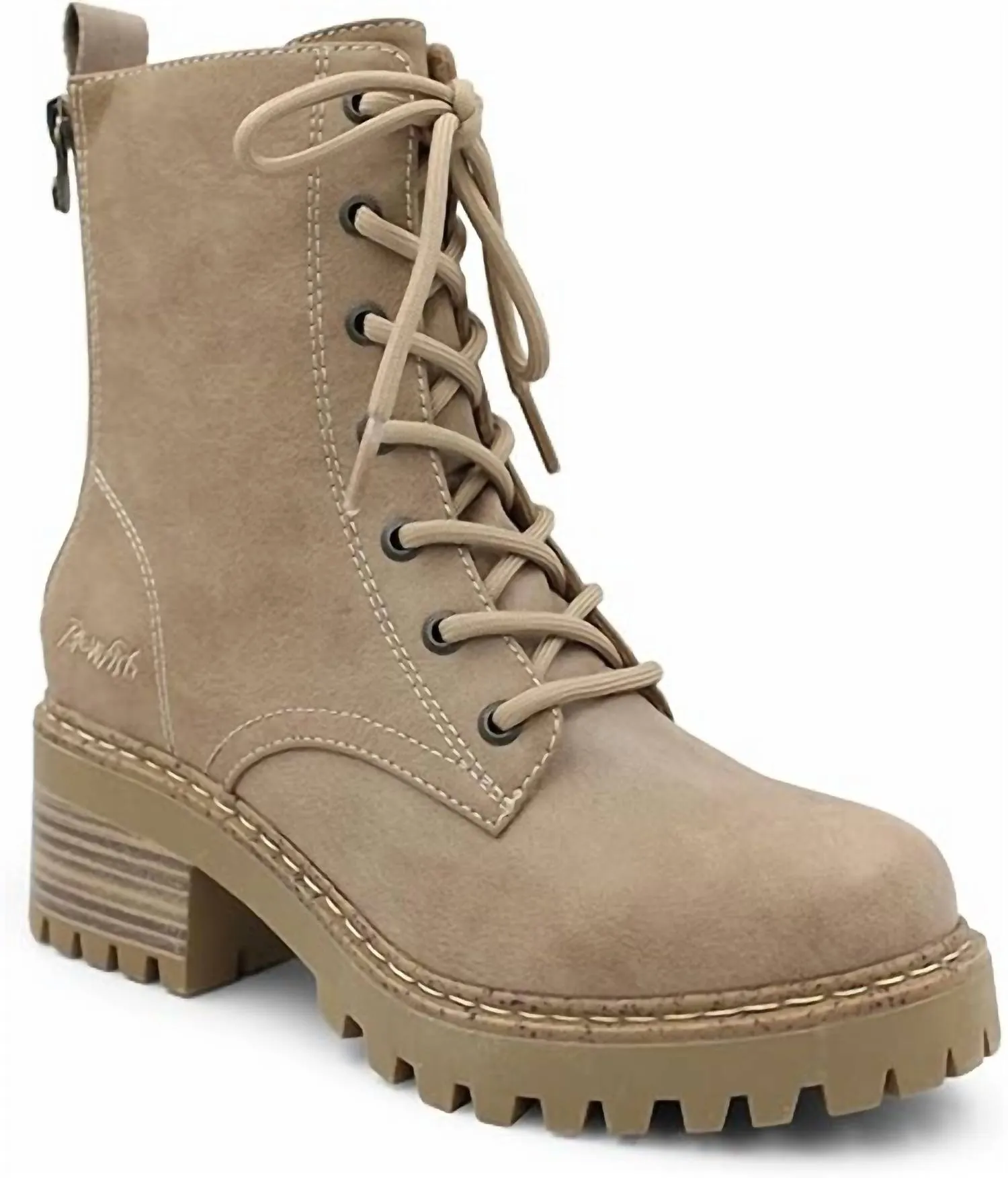 Women's Leith Ankle Boot In Almond Redwood