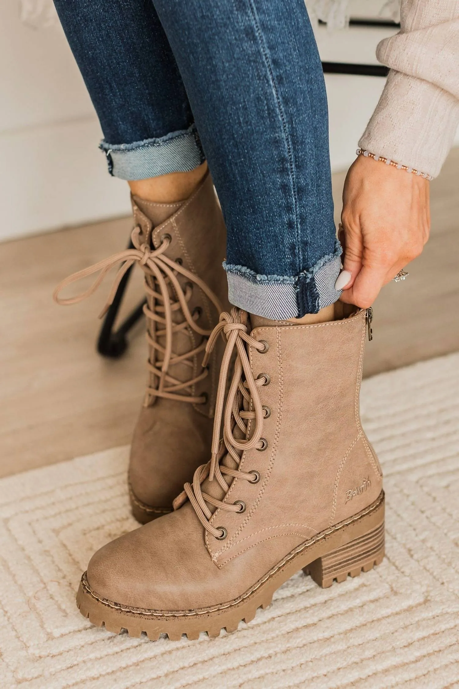 Women's Leith Ankle Boot In Almond Redwood