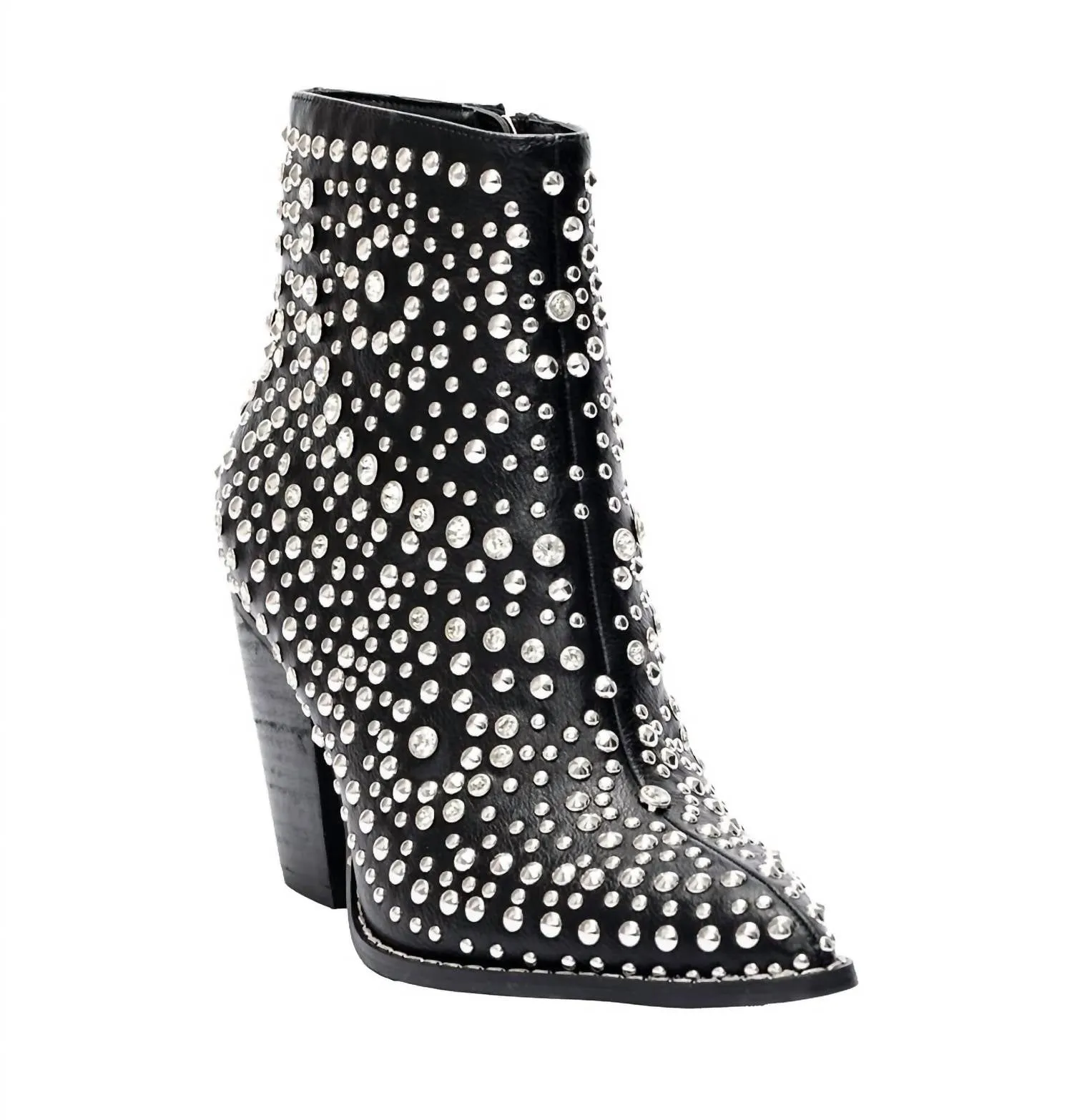 Women's Line Dance Bootie In Black