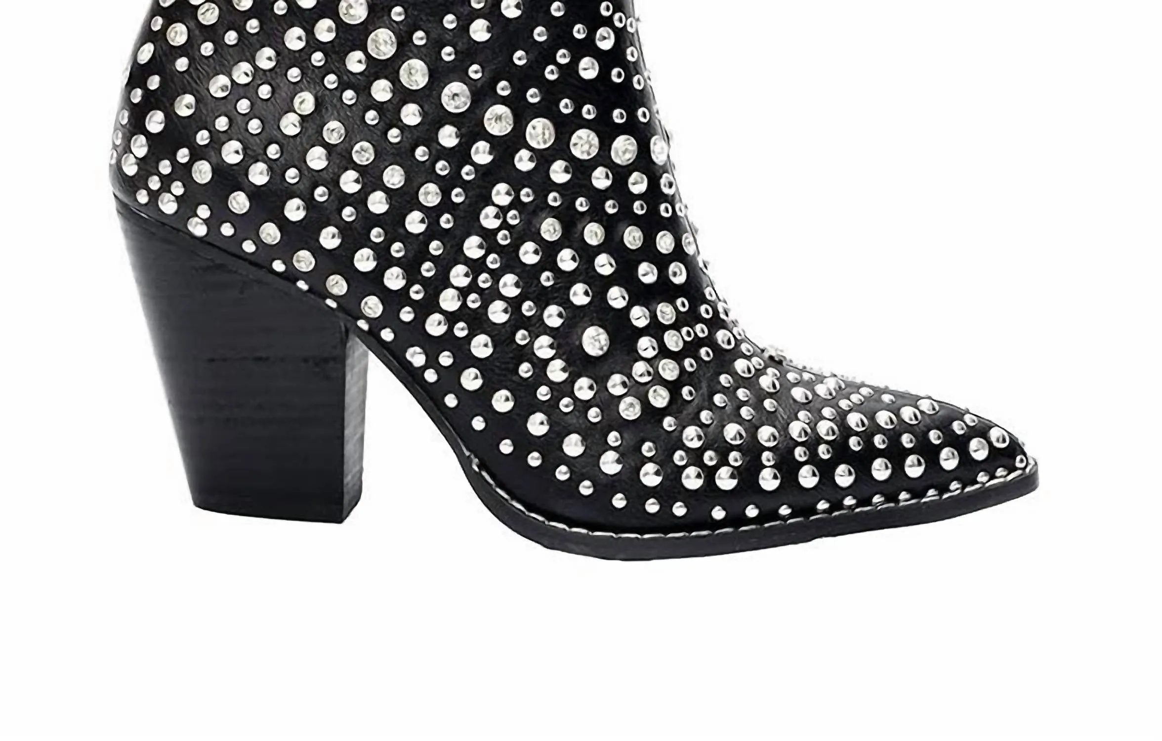 Women's Line Dance Bootie In Black