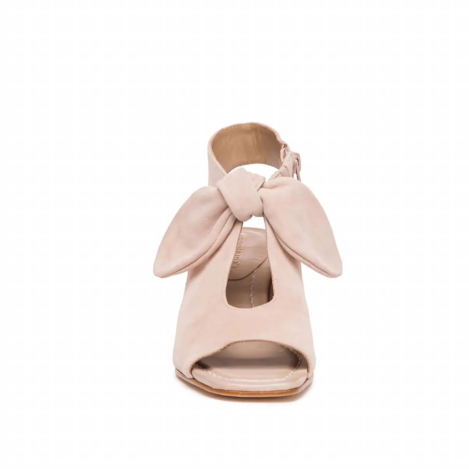 Women's Lizzie Bootie - Medium In Blush Kid Suede