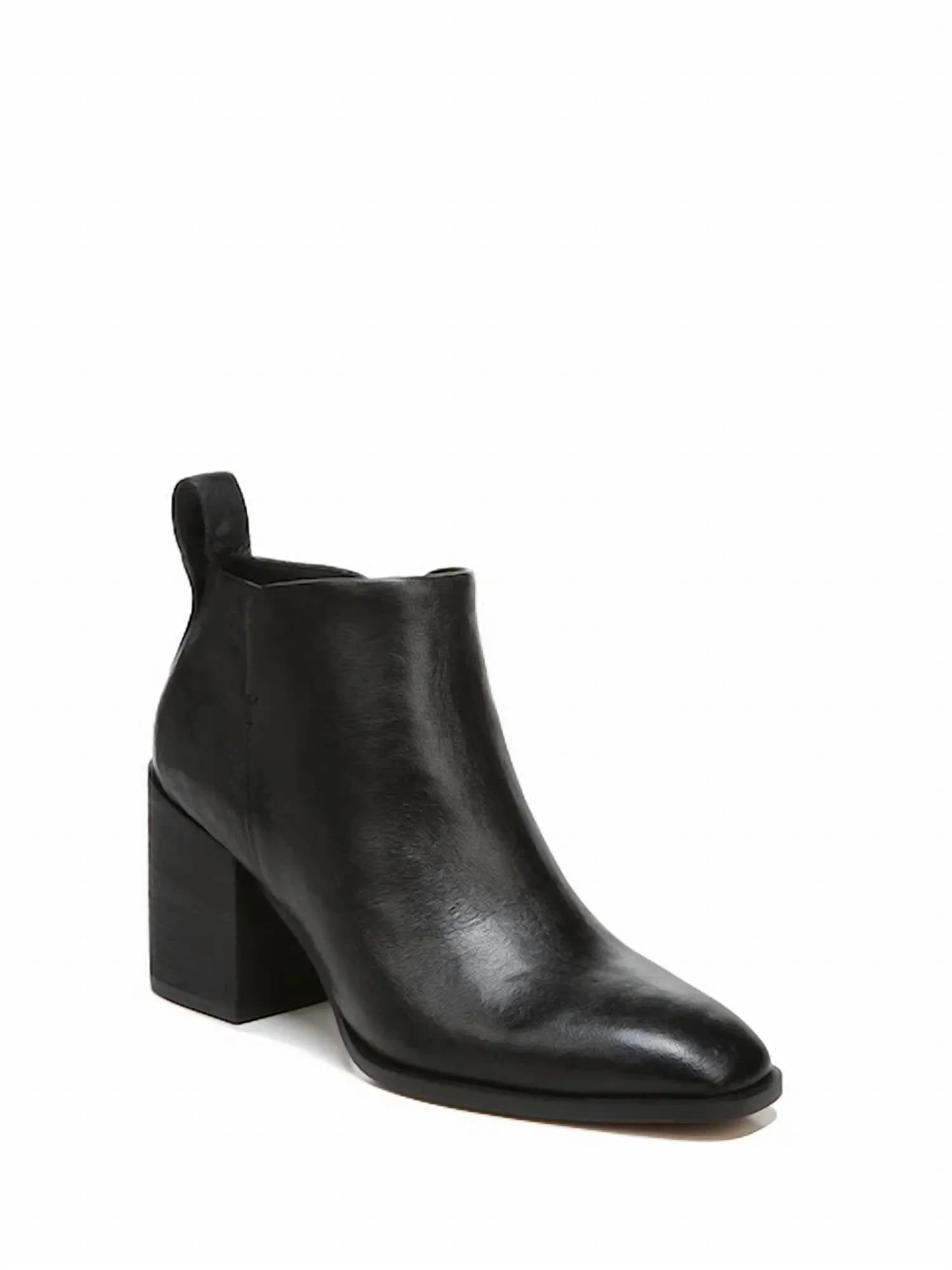 Women's Lyssa Distressed Leather Ankle Boot In Black