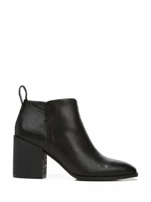 Women's Lyssa Distressed Leather Ankle Boot In Black