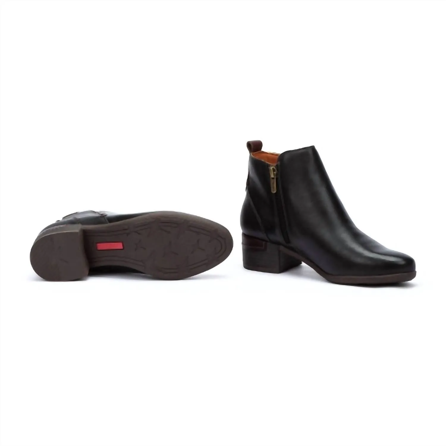 Women's Malaga Ankle Boots In Black