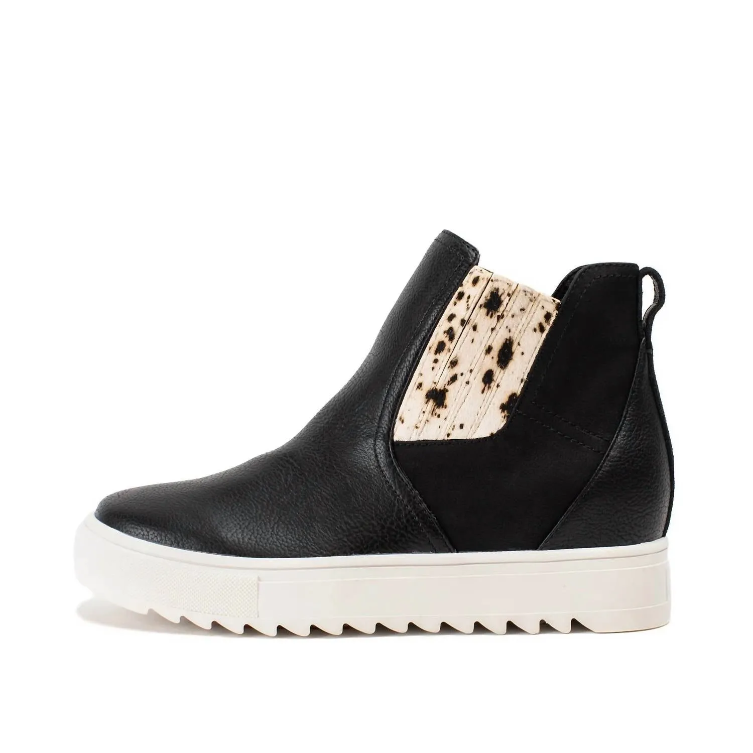 Women's Malvena Wedge Sneaker Boots In Black