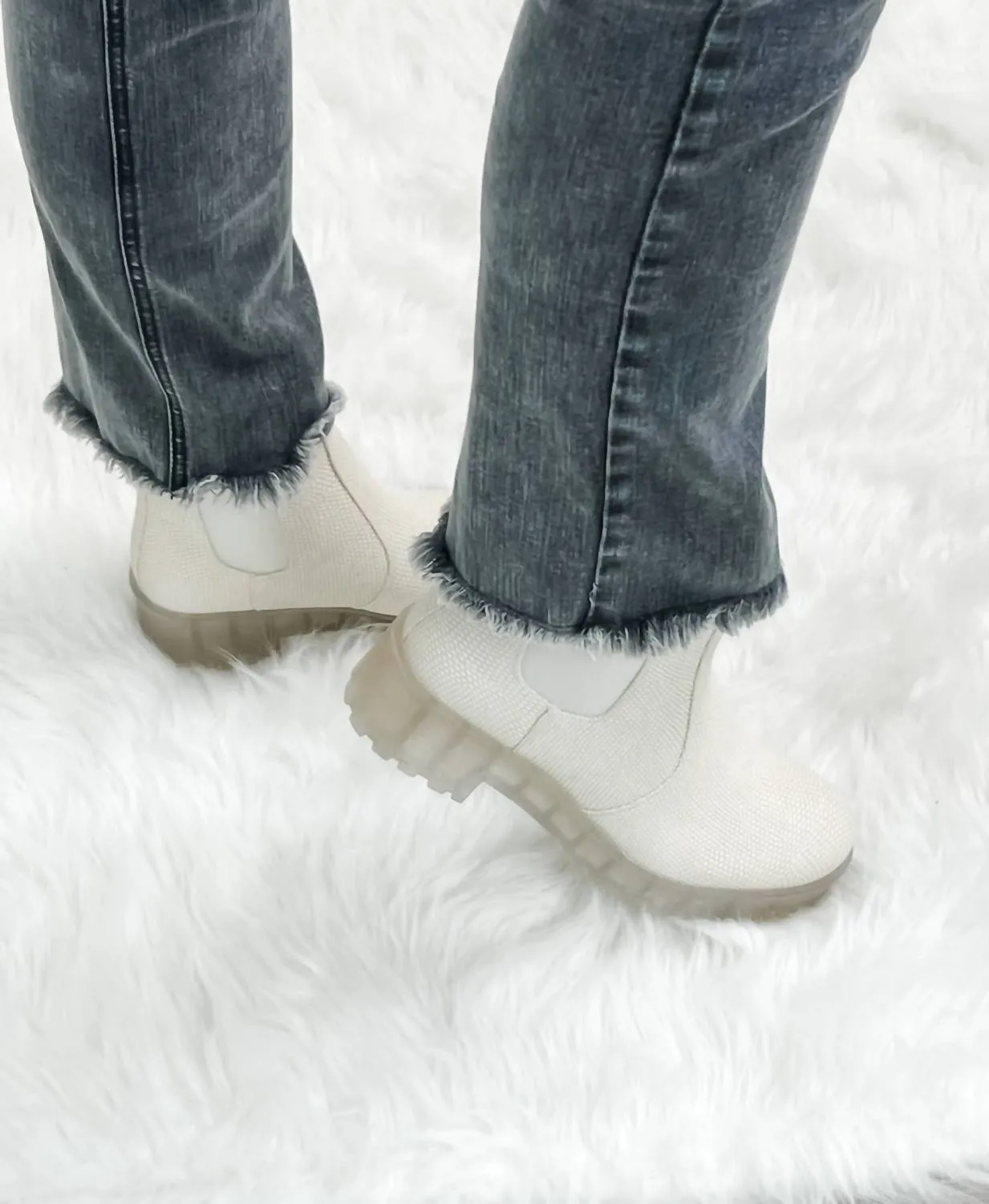 Women's Margo Lizard Bootie In Natural